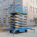 14m mobile portable hydraulic scissor lift